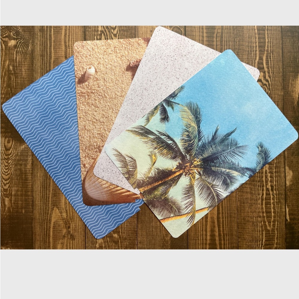 Kindle Case Inserts | Kindle Paperwhite | Beach Vibes, Sand and Blue Hues